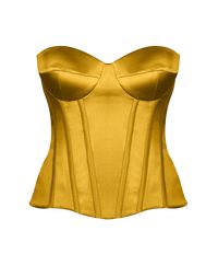 Shop Marigold Bustier - Yellow from Gigii's at Seezona | Seezona