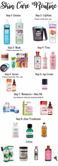 Products to include in your daily skin care routine