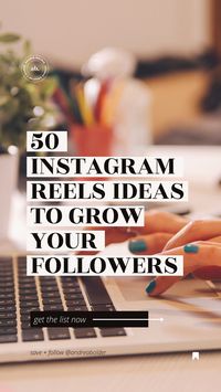 There is no disputing that if you are using Instagram to grow your business online, Instagram Reels is where the action’s at! If you aren’t sure what to create for your reels and want to explore some new content types, keep reading because I put together for you a list of 50 Reels ideas you need to grow your Instagram followers as an online coach or course creator.