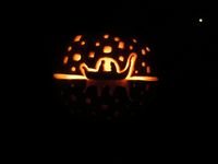 Tangled pumpkin: I See the Light. I want to go carve a pumpkin now