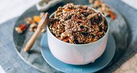 Vegan Pumpkin Pie Sprouted Granola | The Floral Vegan