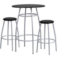 Bari 30inch Bar Set with Stools #cafedesign #cafe #barfurniture