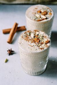 creamy smoothie// VANILLA SPICED BREAKFAST SMOOTHIES