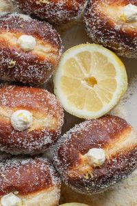 Lemon Brioche Donuts