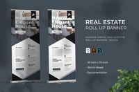 4 USD Business Real Estate Roll Up Banner Roll-Up Banner Template: This is the best way to sell more furniture if you are selling it. With this beautiful roll-up banner, you can beat out your competitors and make your sales area look better. When you want to make an impression, its very important that your banner stand has the right design and information. Bring your project to the next level and see what can be done. Features * 1 Pages * AI, EPS, & PSD Files * Size 30 x 70 in * Resolut...