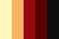 Camel and Burgundy color palette