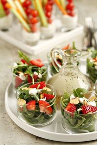 Nov 3, 2019 - Three simple and delicious recipes for summer entertaining including: dill dip, a strawberry-poppy seed salad and pineapple no bake cheesecake.