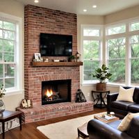 40 Brick Fireplace Ideas To Cozy up Your Home