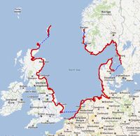 North Sea Cycle Route...would LOVE to do this