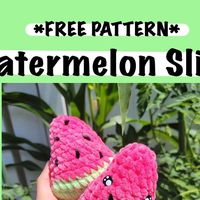 nikola on Instagram: "🍉🍉🍉  Thank you SOO much to all of my testers that helped me make this pattern perfect for all of you! I hope you enjoy making this squish as much as I did 💚 P.S. I’d LOVE to see your creations! Don’t forget to tag me 🥰"