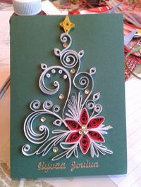 Christmas tree by quilling