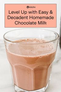 Level Up with Easy and Decadent Homemade Chocolate Milk