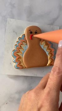 Turkey day is just one week away! Get your stretchy pants ready!  This cutter set is absolutely adorable from @kaleidacuts and design inspired by the super talented @chemistryconfections! This cutter set makes a great hostess gift or teacher gift… or anyone you are thankful for! This is also a great cut out cookie design to make for a kids craft during the Thanksgiving week. Read below for detailed supplies. cookie inspiration | decorated sugar cookies | Thanksgiving kids activities  Supplies  • Cookie cutter- Kaleidacuts  • Scribe- Summer’s Sweet Shoppe  • I use my royal icing recipe and exclusive sugar cookie recipe that can be found in my Cookie Academy Lite!  • Cut-out sugar cookie dough  • Royal Icing colors - I use Americolor or Cookie Countess  • Tips #2 or #2.5  • Icing bags  •