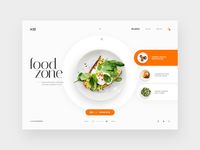 Restaurant Webpage Design Concept #ui #ux #webdesign #restaurant #food