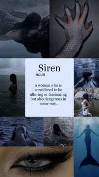 #ocean #siren #aesthetic #mermaid