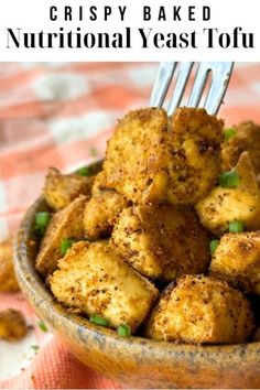 Tofu Bites, Crispy Baked Tofu, Tofu Nuggets, Tofu Recipes Healthy, Tofu Recipes Easy, Vegan Caesar Salad, Vegan Coleslaw, Vegan Caesar, Tofu Recipes Vegan