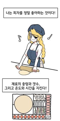 피자를 좋아하는 피자집 사장 manhwa