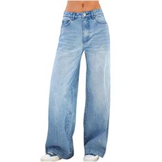 PRICES MAY VARY. Title: Women's High Waist Baggy Jeans Wide Leg Denim Jeans Flap Pocket Side Jeans Straight Casual Loose Trousers Classic Streetwear Dark Blue, X-Small. Product Type: Arborist Merchandising Root > Self Service > Special Features Stores > 80dbd58c-5608-4346-a9d0-64e6b7f46827_0 > 80dbd58c-5608-4346-a9d0-64e6b7f46827_9901 > 80dbd58c-5608-4346-a9d0-64e6b7f46827_879902 > Test Color Boyfirned Blue Jeans, Calssa Jeans, Best Jeans For Short Women Korean, Hogh Waisted Mom Jeans, Fotos De Jeans Para Vender Wide Leguin, Shien Mom Jeans, High Wasit Jeans, Cheap Plain Women's Bottoms, Casual Striped Cheap Jeans