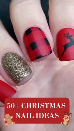 Christmas Nails Matte, Easy Thanksgiving Nails, Chrismas Nail Art, Thanksgiving Nails Acrylic, Holiday Nails Thanksgiving, Nails Festive, Xmas Nail Designs, Classy Nail Art Ideas, Christmas Nails Diy