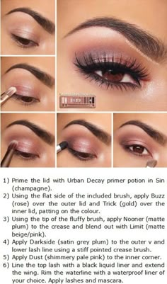 Eye Shadow Tutorial, Shadow Tutorial, Beauty Make-up, Makijaż Smokey Eye, Eye Tutorial, Eyeshadow Tutorial