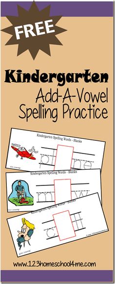 the free printable worksheet for kids to practice handwriting and spelling with letters