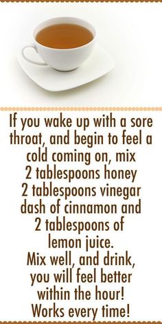 Sore Throat Remedies, Throat Remedies, Summer Health, Sick Remedies, Home Health Remedies, Cough Remedies, Cold Remedies, Homemade Remedies