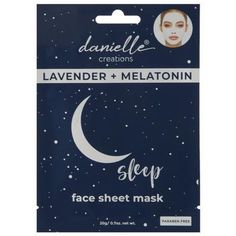 Color: White Scent: Lavender & Melatonin Net Weight: 0.7 Ounces (20g) Care & Safety: Paraben Free; External Use Only; Discontinue If Rash Or Irritation Occurs UPC: 643233786732 Quantity: 4 Relax and rejuvenate when you wear this Lavender Sleepy Sheet Face Mask! This lavender scented face mask has infused melatonin that will help calm, sooth, and boost skin elasticity. Leave this mask on for twenty minutes and massage any remaining product into the skin. Create a mini spa day when you wear this r Mini Spa, Face Sheet Mask, Sheet Mask, Lavender Scent, Skin Elasticity, Spa Day, Paraben Free Products, Face Mask, Lavender