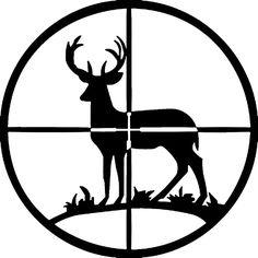 deer hunting silhouette - Google Search Hirsch Silhouette, Hunting Cake, Buck Hunting, Hunting Decal, Deer Silhouette, Car Camper, Deer Hunters, Wood Burning Patterns, Bow Hunting