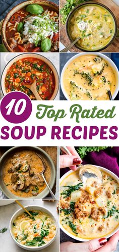 top rated soup recipes that are delicious and easy to make