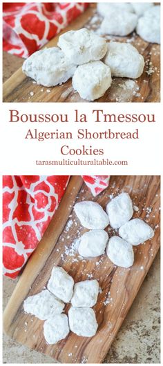 the recipe for boussou la tmessou algerian shortbread cookies