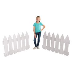 Create the look of a wholesome space with this white picket fence stand-up! Use this stand-up as party decoration or as a fun way to highlight or block off areas within the party space. There's no need to construct an actual fence for party decoration or as a stage prop with this easy and eye-catching solution! Cardboard. (2 pcs. per set) 43" x 28" Simple assembly required. Stand-ups are one-sided with brown cardboard backs. © OTC Ancient Greek Garden, Greek Garden, Hay Day, Cardboard Cutouts, Cardboard Cutout, Bbq Party, Picket Fence, Easter Chicks