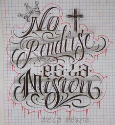 an ink drawing with the words no paradise is given to everyone in this world, and there