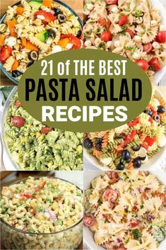 the best pasta salad recipes to make