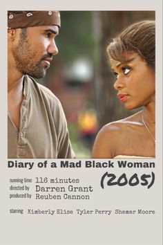 Diary Of A Mad Black Woman, Old Movies To Watch, Tyler Perry Movies, African American Movies, Black Movies, The A List