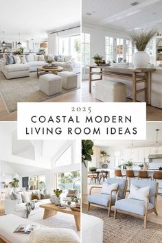 coastal modern living room decor ideas