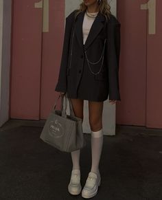 Fashion Socks Outfit, Socks Outfit, Outfit 2022, Sock Outfits, School Looks, Mode Inspo, Fashion Socks, About Fashion