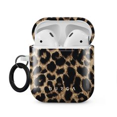 an animal print case for the apple airpods