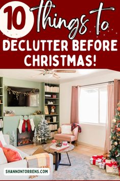 items to declutter before Christmas Focus On What Matters, What Matters Most, Cleaning Organizing, Minimalist Home, Getting Organized, Before Christmas