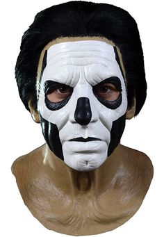 This is an officially licensed Ghost - Papa 3 Emeritus Mask. Ghost!  Includes:  Latex mask. Terzo Ghost, Ghost Papa Emeritus Iii, Realistic Halloween Masks, Ghost Papa Emeritus, Ghost Mask, Papa Emeritus, Wolf Mask, Ghost Papa