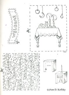 the diagram shows how to make a tablecloth for an individual's dining room