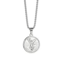 PRICES MAY VARY. Coin Necklace Size:24 inches The pendants measure is depending on the sign High Quality Material: The necklace is made from premium stainless steel and 18k gold plated ,Both the pendant and chain are lead free, nickel free and hypoallergenic. Coin Necklace Occasions, Go with Party, Dating and Variety Occasions Your experience with the products is our pursuit. If you have any question about this item, please feel free to contact us. You will get a pleasant shopping experience in Centenario Coin Necklace, Pendant Necklace Men, Pendant For Men, White Gold Pendant, Necklace Men, Coin Jewelry, Necklace Size, Coin Necklace, Jewelry Gold