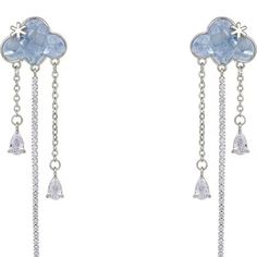 PRICES MAY VARY. ♥HIGH QUALITY MATERIALS♥ Hypoallergenic materials with 925 Sterling Silver Post Pin, Cubic Zirconia, nickel free and lead free. ♥SIZE & STYLE♥The Cloud Blue Crystal Dangle Stud Earrings Height:70mm(2.75in), Earrings Width:15mm(0.59in). Please kindly refer to the product image. ♥MADE WITH LOVE♥ Celebrate the special woman in your life! This unique and heartfelt fashionable product is beautifully packaged and ready for gift giving. Our jewelry makes a sentimental surprise and a gr Dainty Sterling Silver Earrings, Birthday Cocktail Party, Birthday Cocktail, Aunt Niece, Stud Earrings For Women, Christmas Gift Jewelry, Wedding Celebration, Christmas Jewelry, Thanksgiving Birthday