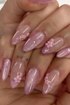 Follow & See more post collection in my pin bio, Thank you. Read more inspo & article at Our website. #nail #nails #naildesign #design #nailart #art #summer #summernail Almond Nails Pink, Nail Art Ideas For Summer, Art Ideas For Summer, Creative Nail Art, Summery Nails, Trendy Nail Design, Art Summer