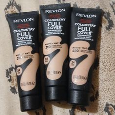 Revlon Colorstay Full Coverage Foundation Several Shades Available Price Is For 1 Bottle Brand New Revlon, Foundation, Revlon Makeup, Full Coverage Foundation, Foundation Colors, Revlon Colorstay, Makeup Foundation, Womens Makeup, Shades