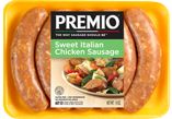 a package of premo sweet italian chicken sausage