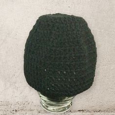 Brand New Handmade Crochet Simple Fitted Beanie Hat Adult Size 100% Acrylic Thread Color: Black Machine Washable & Dryable Ready To Ship Black One Size Crochet Hat For Winter, Black One-size Crochet Hat For Winter, One Size Black Crochet Hat For Winter, Black One Size Crochet Winter Hat, Black Knitted Beanie In Acrylic Yarn, Black One Size Beanie From Acrylic Yarn, Black Acrylic Yarn Beanie One Size, Black One Size Beanie In Acrylic Yarn, Black Crochet Hat One Size