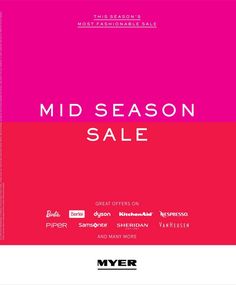 the mid season sale is on