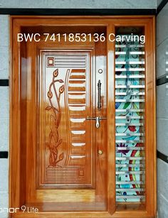 Teak Wood Front Door Design, Main Door Nilai Design, House Front Door Design Indian, Latest Main Door Design Entrance, Indian Door Design, Spooky Door Decorations