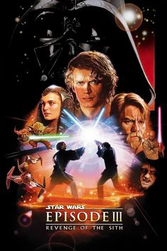 the poster for star wars episode 3