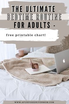 Bedtime Routine Women, Sleep Routine For Adults, Routine Chart For Adults, Routines For Adults, Health Era, Bedtime Tips, Bed Routine